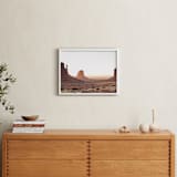 "Valley Sunrise" - Art Print in Sunrise by 1885 Atelier - In a Room
