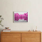 "pink season" - Art Print in Magenta by Deborah Chou - In a Room
