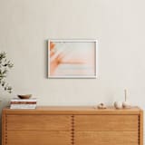 "isla obscura I" - Art Print in coral by Kamala Nahas - In a Room