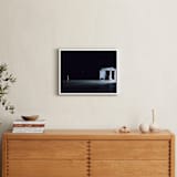 "On a Scene" - Art Print in pitch black by Van Tsao - In a Room