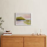 "Green View" - Art Print in Fields by Shina Choi - In a Room