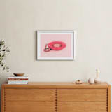 "Call Me Maybe 1" - Art Print in Baby Pink by Deborah Chou - In a Room