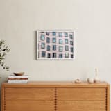 "Windows" - Art Print in Light Pink by Igor - In a Room