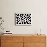 "Branches to the Sky" - Art Print in Chalkboard Black by Alisa Galitsyna - In a Room
