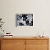 "One Night" - Art Print in Black & Beige by Julia Contacessi - In a Room