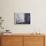 "Tree line" - Art Print in Midnight by Lying on the grass - In a Room