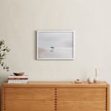 "California Surf" - Art Print in Teal by Jessica C Nugent - In a Room
