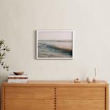 "I'll Send A Postcard" - Art Print in Light Blue by ALICIA BOCK - In a Room