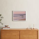 "Sayulita Surf" - Art Print in Soft Purple by Rachel Marie Keba - In a Room