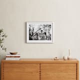 "The Big Picture: Father's Day Framed Photo" - Framed Photo in White by Minted - In a Room