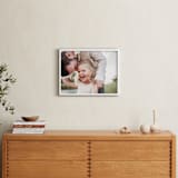 "The Big Picture: Father's Day Framed Photo" - Framed Photo in White by Minted - In a Room