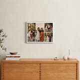 "Haute Four Photo: Framed Photo" - Framed Photo in White by Lottie Aldarwish - In a Room