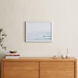 "The Sunday Blues" - Art Print in Turquoise Blue by Summer Strauch - In a Room