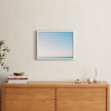 "Martha's Horizon" - Art Print in Sky Blue by Whitney Deal - In a Room