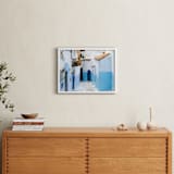 "The Neighborhood" - Art Print in Moroccan Blue by Annie Montgomery - In a Room