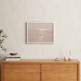 "I Want To Dive Into Your Ocean" - Art Print in Paradise Peach by Summer Strauch - In a Room