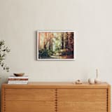 "Redwoods Path" - Art Print in Redwood Path by Elena Kulikova - In a Room