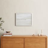 "A Day in Summer" - Art Print in White Sand by Rega - In a Room