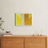 "Hues" - Art Print in Yellows by Jen Florentine - In a Room