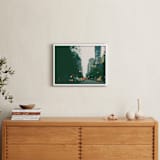 "Night Falls" - Art Print in Pale Lilac by ALICIA BOCK - In a Room