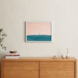 "Tuscan Hills 01" - Art Print in Sunset by Kelsey Mucci - In a Room