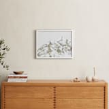 "Majestics Three" - Art Print in Golden Sand by Emily Magone - In a Room