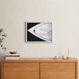 "Afloat" - Art Print in Dark Marine Teal by Haley George - In a Room