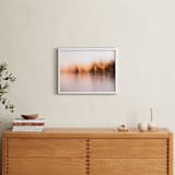 "Lake dreams" - Art Print in Warm Neutral by Jacquelyn Sloane Siklos - In a Room