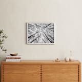 "Lost in the forest" - Art Print in Black and White by Magdalena Kucova - In a Room