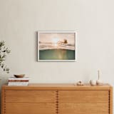 "Pause" - Art Print in Golden Hour by Ashley Kaneko - In a Room