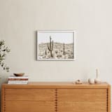 "Dusty Cacti" - Art Print in Dust by Lisa Assenmacher - In a Room