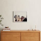 "Capitol Records at dusk" - Art Print in Sunset by Vera Mladenovic - In a Room