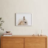 "Le Creme Cheval" - Art Print in Peaches + Cream by Amy Carroll - In a Room