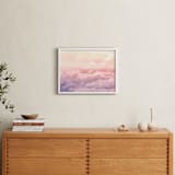 "Cloudscape" - Art Print in Taffy by Rebecca Rueth - In a Room