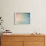 "Cotton Rainbow" - Art Print in Candy Blues by David Michuki - In a Room