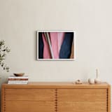 "Future Stripes" - Art Print in Bubblegum Pink by cyrille gulassa - In a Room