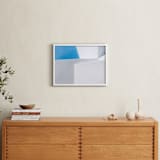 "Greek Geometry 2" - Art Print in Santorini by Jacquelyn Sloane Siklos - In a Room