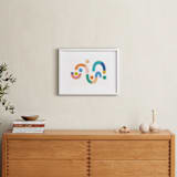 "Whatever path you choose make sure it's an interesting one" - Art Print in Jade Green by Pippa Shaw - In a Room