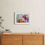 "How Does Your Garden Grow?" - Art Print in Multi by Jess Franks - In a Room