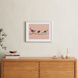 "Out on a Limb" - Art Print in Sunset by Wild Lily Designs - In a Room