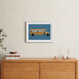 "School Dogs" - Art Print in Lake by Jenna Holcomb - In a Room