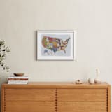 "USA in Bloom" - Art Print in Provincial by Jenna Holcomb - In a Room
