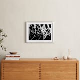 "Guitars, Monochrome" - Art Print in Black by Jason - In a Room
