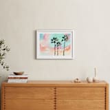 "Ocean Avenue" - Art Print in Sunset by Holly Whitcomb - In a Room