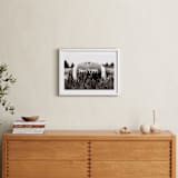 "The Grit of the Game" - Art Print in Leather by Janet Cruz - In a Room