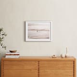 "Learning the Sea" - Art Print in Sunset Glow by Shannon Howard - In a Room