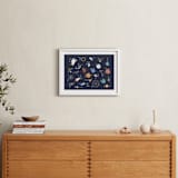"Space Alphabet" - Art Print in Space by Teju Reval - In a Room