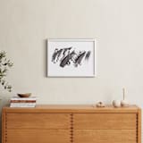 "Velocity" - Art Print in Black by Misty Hughes - In a Room