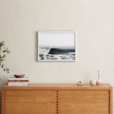 "Mariner's Muse 2" - Art Print in deep ocean by Kamala Nahas - In a Room