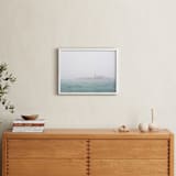 "Venice Fog" - Art Print in Venice Blue by Krissy Bengtson - In a Room